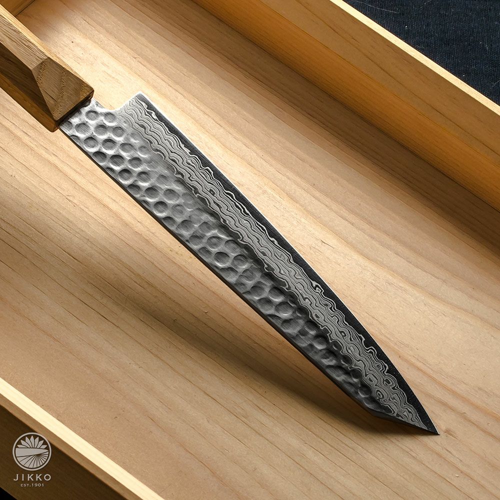 Jikko VG10 Petty Damascus Stainless Steel - Kamimoto UK & Global