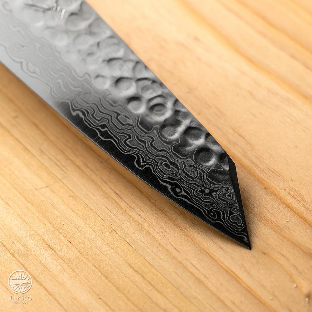 Jikko VG10 Petty Damascus Stainless Steel - Kamimoto UK & Global