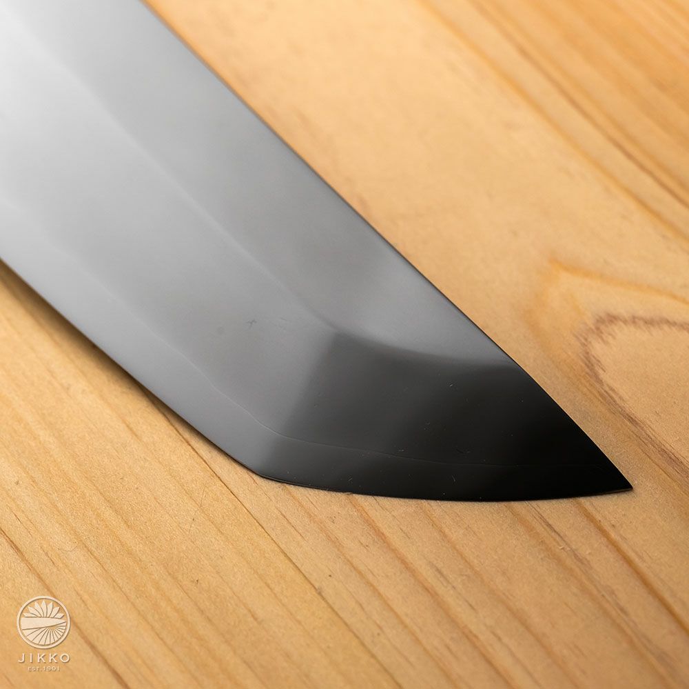 Jikko Ginsan Curved Sakimaru (stainless steel / mirror) - Kamimoto UK & Global